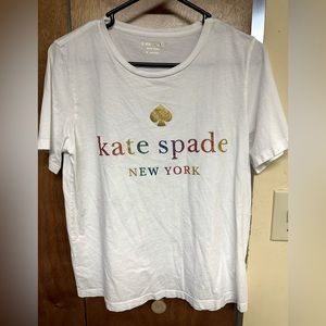 Women’s medium Kate spade t-shirt. Rainbow!🌈